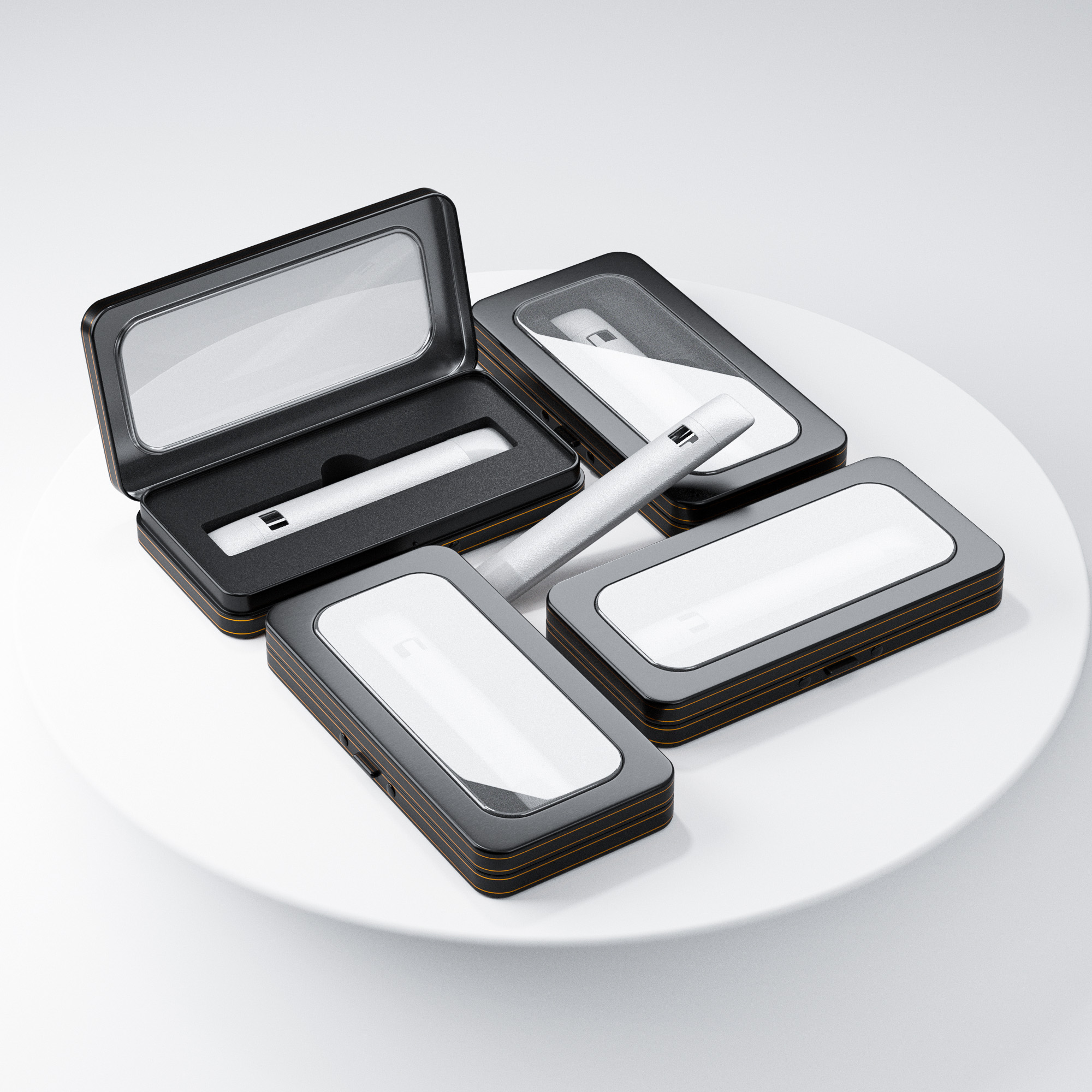 vape cartridge packaging tin box